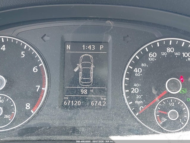 45833005 :رقم المزاد ، 1VWBP7A3XEC004145 vin ، 2014 Volkswagen Passat 2.5l Se مزاد بيع