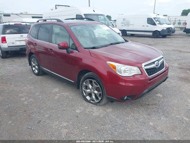 45833069 :رقم المزاد ، JF2SJAUC2FH543250 vin ، 2015 Subaru Forester 2.5i Touring مزاد بيع