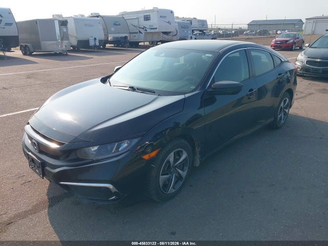 2019 Honda Civic Lx მანქანა იყიდება აუქციონზე, vin: 19XFC2F60KE002074, აუქციონის ნომერი: 45833122