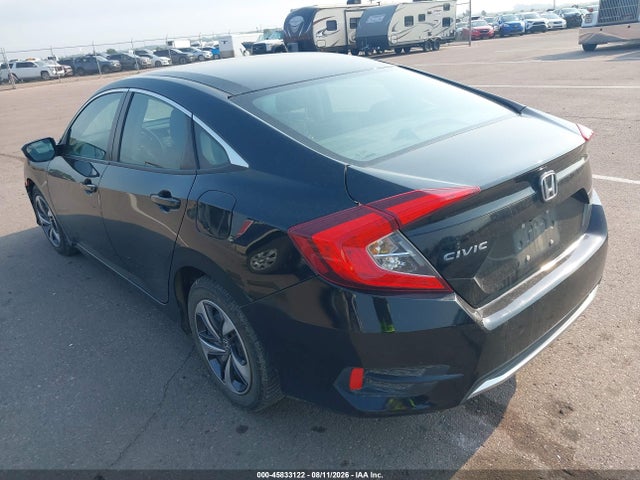 2019 Honda Civic Lx მანქანა იყიდება აუქციონზე, vin: 19XFC2F60KE002074, აუქციონის ნომერი: 45833122