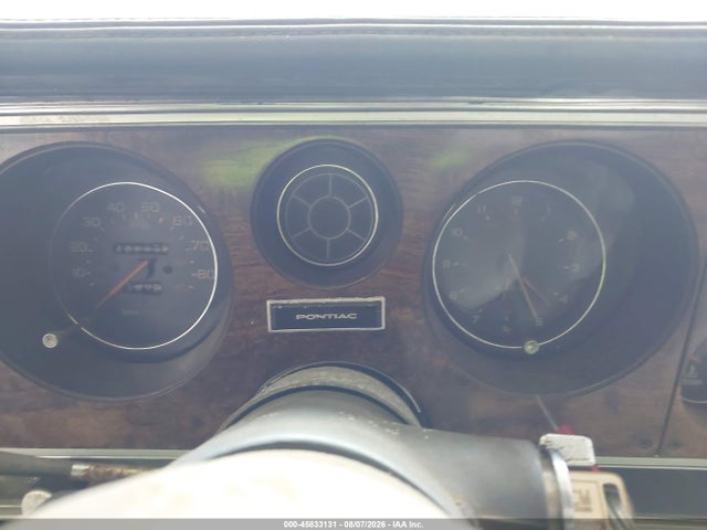 1987 Pontiac Grand Prix მანქანა იყიდება აუქციონზე, vin: 2G2GJ11A7H2206066, აუქციონის ნომერი: 45833131