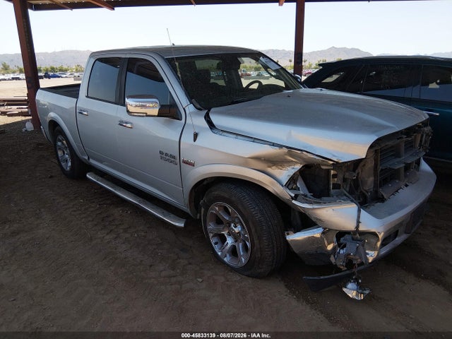 2014 Ram 1500 Laramie მანქანა იყიდება აუქციონზე, vin: 1C6RR6NT2ES326310, აუქციონის ნომერი: 45833139