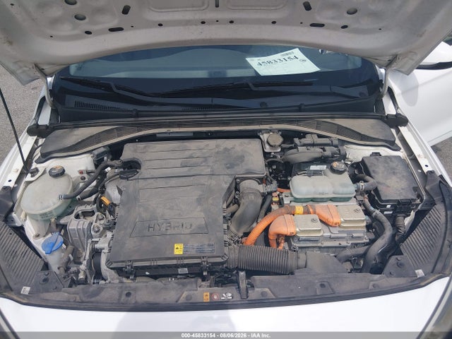 KMHC65LC8KU158818 Hyundai Ioniq Hybrid Blue