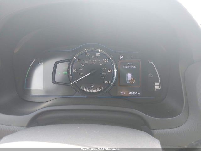 KMHC65LC8KU158818 Hyundai Ioniq Hybrid Blue