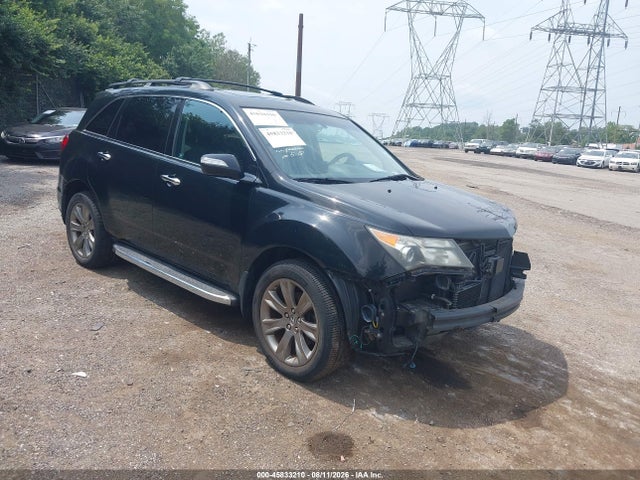 45833210 :رقم المزاد ، 2HNYD2H70AH508206 vin ، 2010 Acura Mdx Advance Package مزاد بيع