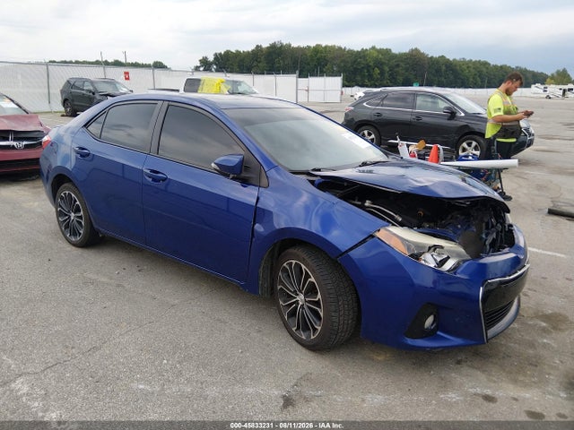 45833231 :رقم المزاد ، 5YFBURHE6FP247474 vin ، 2015 Toyota Corolla S Plus مزاد بيع