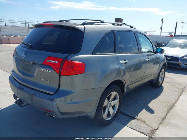45833246 :رقم المزاد ، 2HNYD28859H516435 vin ، 2009 Acura Mdx Sport Package مزاد بيع