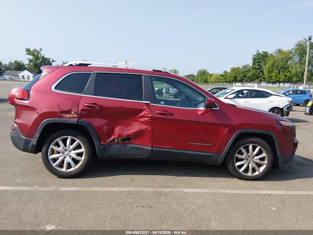45833257 :رقم المزاد ، 1C4PJLDB4HW516881 vin ، 2017 Jeep Cherokee Limited مزاد بيع