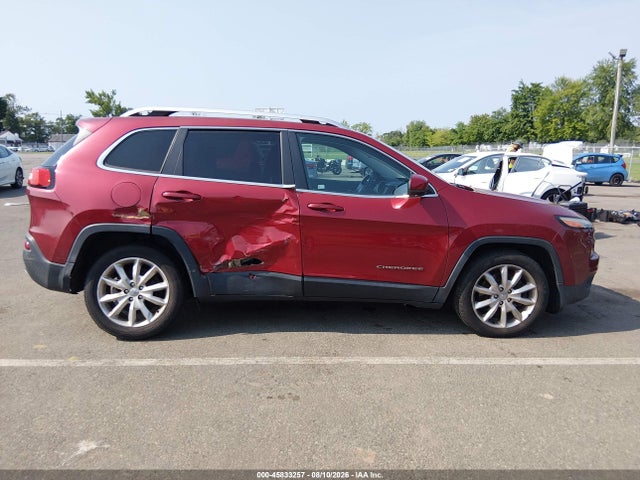 45833257 :رقم المزاد ، 1C4PJLDB4HW516881 vin ، 2017 Jeep Cherokee Limited مزاد بيع
