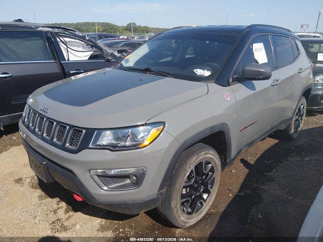 Aukcja sprzedaży 2021 Jeep Compass Trailhawk 4x4, vin: 3C4NJDDB5MT591134, numer aukcji: 45833297