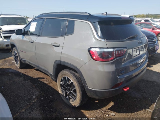 Aukcja sprzedaży 2021 Jeep Compass Trailhawk 4x4, vin: 3C4NJDDB5MT591134, numer aukcji: 45833297