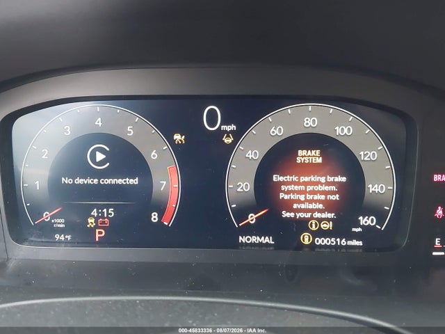 Продажа на аукционе авто 2026 Acura Integra Fwd A-spec, vin: 19UDE4H33TA012524, номер лота: 45833336