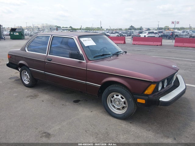 Продажа на аукционе авто 1983 Bmw 320 I, vin: WBAAG3303D9011800, номер лота: 45833432