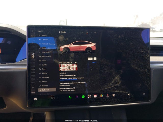 Tesla Model X Plaid Tri Motor All-wheel Drive 2022 7SAXCBE69NF332786 Image 19