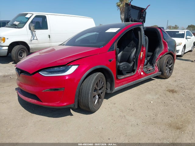 Tesla Model X Plaid Tri Motor All-wheel Drive 2022 7SAXCBE69NF332786 Image 2