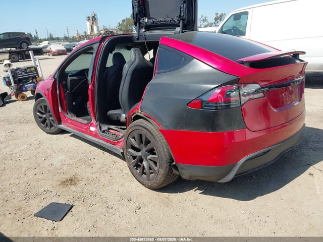 Tesla Model X Plaid Tri Motor All-wheel Drive 2022 7SAXCBE69NF332786 Image 3