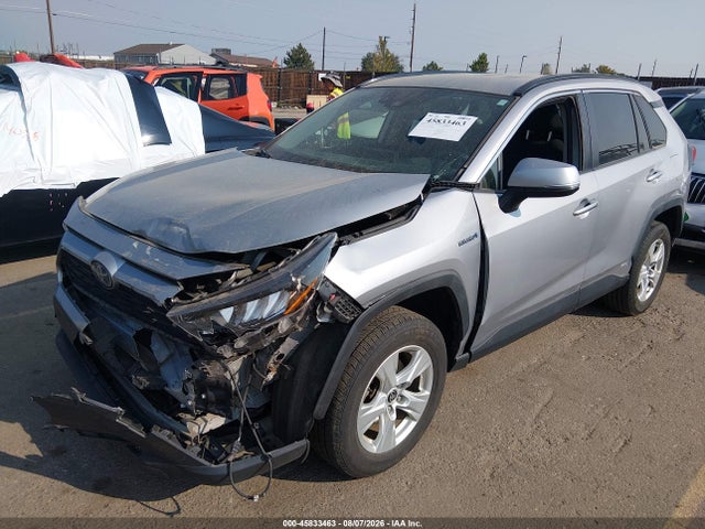 45833463 :رقم المزاد ، JTMM6RFV2LD002739 vin ، 2020 Toyota Rav4 Hybrid Le مزاد بيع