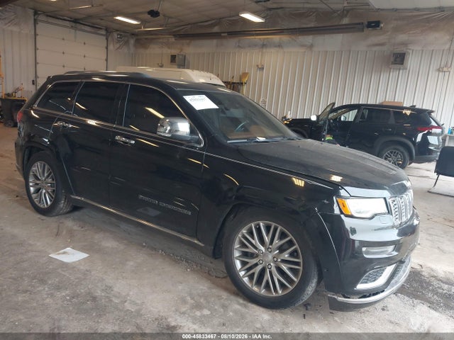 45833467 :رقم المزاد ، 1C4RJFJG8JC209215 vin ، 2018 Jeep Grand Cherokee Summit 4x4 مزاد بيع