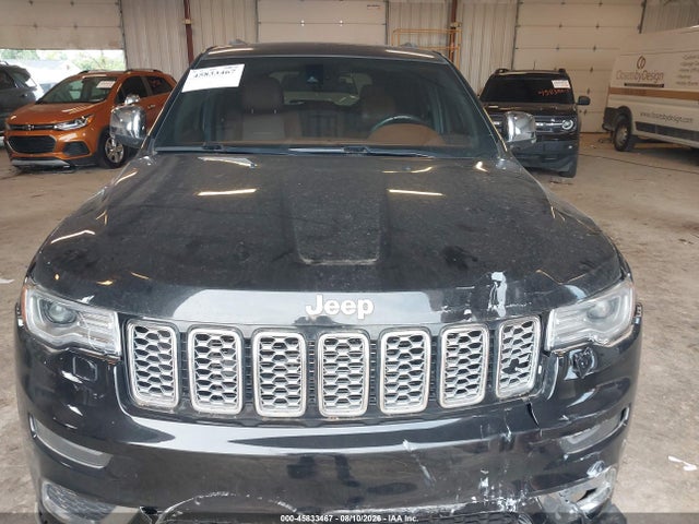 2018 Jeep Grand Cherokee Summit 4x4 მანქანა იყიდება აუქციონზე, vin: 1C4RJFJG8JC209215, აუქციონის ნომერი: 45833467