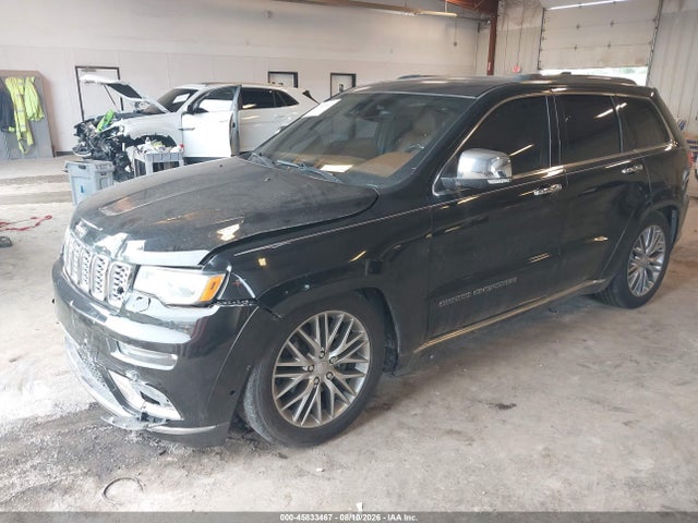 2018 Jeep Grand Cherokee Summit 4x4 მანქანა იყიდება აუქციონზე, vin: 1C4RJFJG8JC209215, აუქციონის ნომერი: 45833467