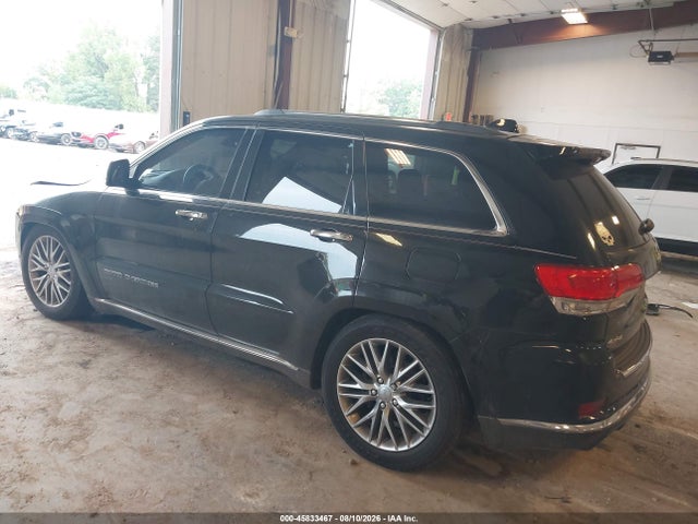 2018 Jeep Grand Cherokee Summit 4x4 მანქანა იყიდება აუქციონზე, vin: 1C4RJFJG8JC209215, აუქციონის ნომერი: 45833467