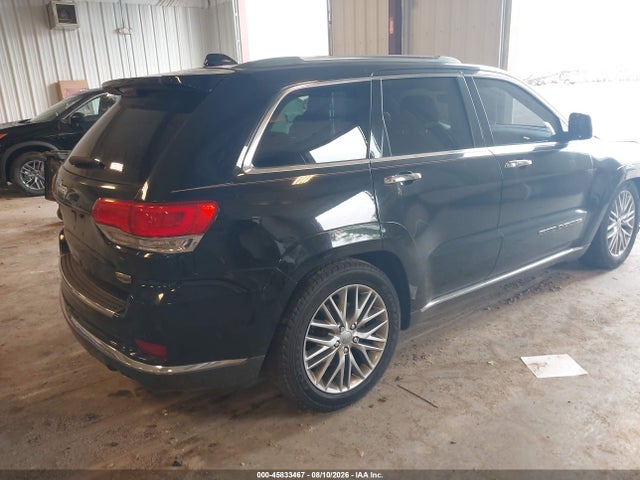 2018 Jeep Grand Cherokee Summit 4x4 მანქანა იყიდება აუქციონზე, vin: 1C4RJFJG8JC209215, აუქციონის ნომერი: 45833467