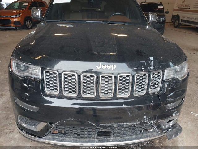 2018 Jeep Grand Cherokee Summit 4x4 მანქანა იყიდება აუქციონზე, vin: 1C4RJFJG8JC209215, აუქციონის ნომერი: 45833467