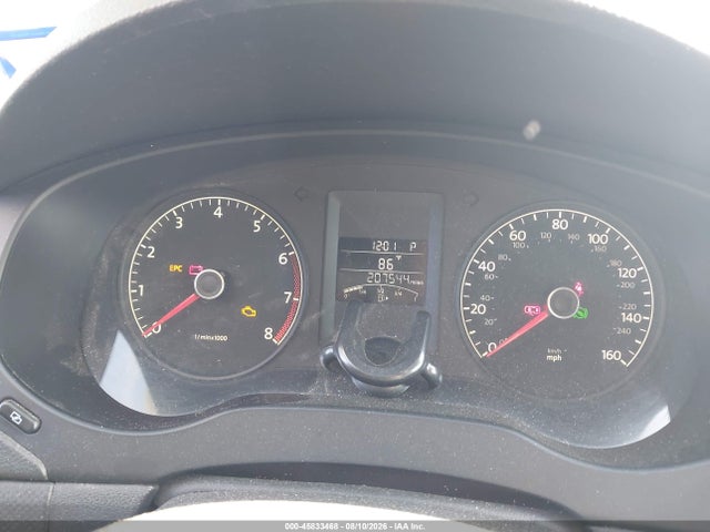2011 Volkswagen Jetta 2.0l S მანქანა იყიდება აუქციონზე, vin: 3VW2K7AJXBM360974, აუქციონის ნომერი: 45833468