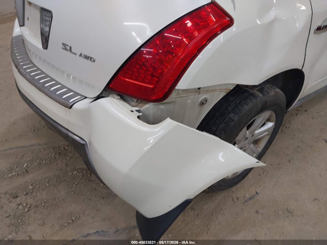 Auction sale of the 2007 Nissan Murano Sl, vin: JN8AZ08WX7W612317, lot number: 45833521