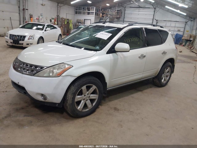 Auction sale of the 2007 Nissan Murano Sl, vin: JN8AZ08WX7W612317, lot number: 45833521