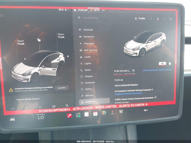 Tesla Model 3 Performance Dual Motor All-wheel Drive 2023 5YJ3E1EC5PF563614 Image 7