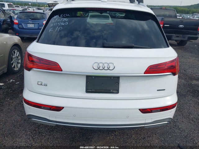 Aukcja sprzedaży 2021 Audi Q5 Premium 45 Tfsi Quattro S Tronic, vin: WA1AAAFY0M2113360, numer aukcji: 45833557