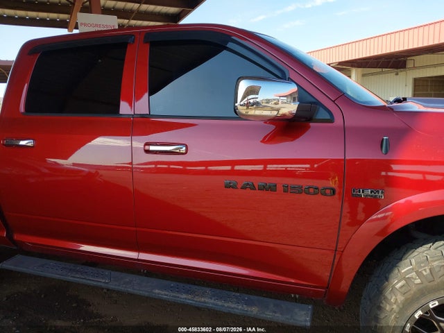 2012 Ram 1500 Laramie მანქანა იყიდება აუქციონზე, vin: 1C6RD7NT3CS293612, აუქციონის ნომერი: 45833602
