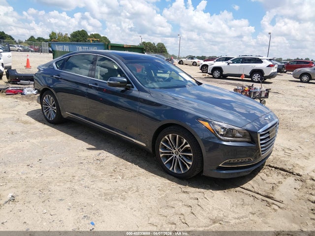 2017 Genesis G80 3.8 მანქანა იყიდება აუქციონზე, vin: KMHGN4JE8HU175338, აუქციონის ნომერი: 45833688