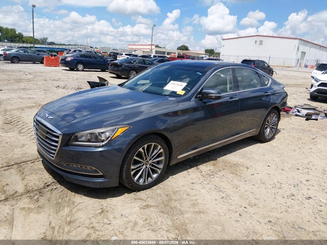 Продажа на аукционе авто 2017 Genesis G80 3.8, vin: KMHGN4JE8HU175338, номер лота: 45833688