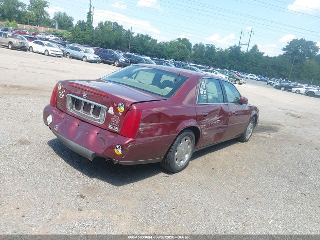 45833694 :رقم المزاد ، 1G6KE57Y72U288360 vin ، 2002 Cadillac Deville Dhs مزاد بيع