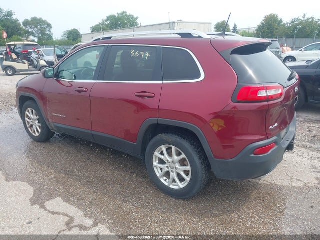45833697 :رقم المزاد ، 1C4PJMLX1JD599223 vin ، 2018 Jeep Cherokee Latitude Plus 4x4 مزاد بيع