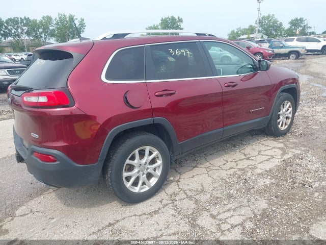 45833697 :رقم المزاد ، 1C4PJMLX1JD599223 vin ، 2018 Jeep Cherokee Latitude Plus 4x4 مزاد بيع