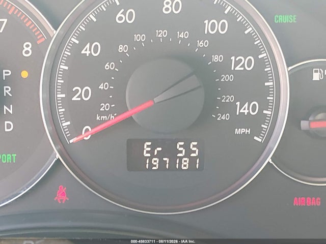 45833711 :رقم المزاد ، 4S3BL616397234093 vin ، 2009 Subaru Legacy 2.5i مزاد بيع