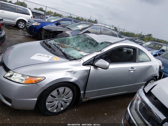 45833758 :رقم المزاد ، 2HGFG12698H528108 vin ، 2008 Honda Civic Lx مزاد بيع