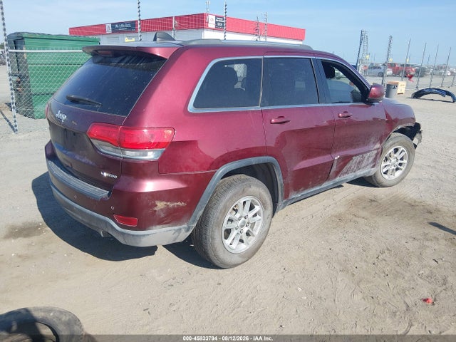 2019 Jeep Grand Cherokee Laredo E 4x2 მანქანა იყიდება აუქციონზე, vin: 1C4RJEAG4KC851734, აუქციონის ნომერი: 45833794
