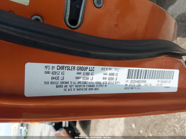 Aukcja sprzedaży 2011 Dodge Caliber Mainstreet, vin: 1B3CB3HA8BD295996, numer aukcji: 45833795