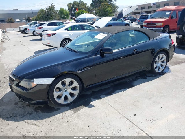 45833801 :رقم المزاد ، WBAEK73495B328081 vin ، 2005 Bmw 645ci مزاد بيع