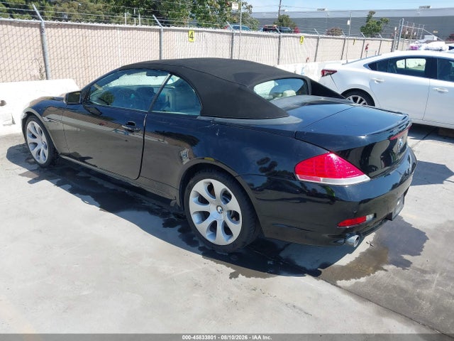 45833801 :رقم المزاد ، WBAEK73495B328081 vin ، 2005 Bmw 645ci مزاد بيع