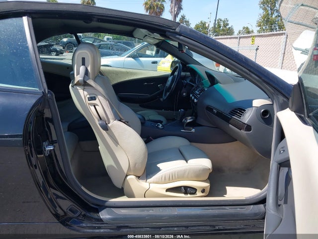 45833801 :رقم المزاد ، WBAEK73495B328081 vin ، 2005 Bmw 645ci مزاد بيع