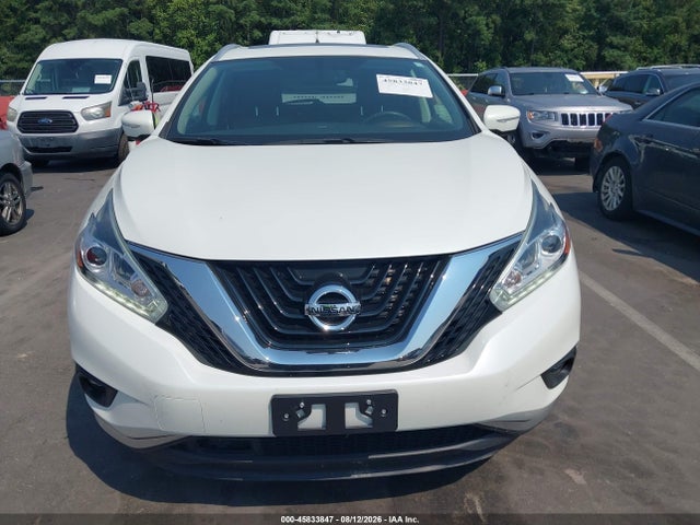 2015 Nissan Murano Platinum მანქანა იყიდება აუქციონზე, vin: 5N1AZ2MH9FN234098, აუქციონის ნომერი: 45833847