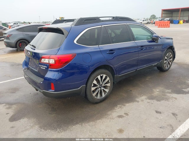 2015 Subaru Outback 2.5i Limited მანქანა იყიდება აუქციონზე, vin: 4S4BSANCXF3308002, აუქციონის ნომერი: 45833852