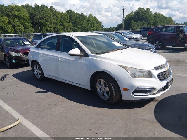 2015 Chevrolet Cruze 1lt Auto მანქანა იყიდება აუქციონზე, vin: 1G1PC5SB6F7242897, აუქციონის ნომერი: 45833869