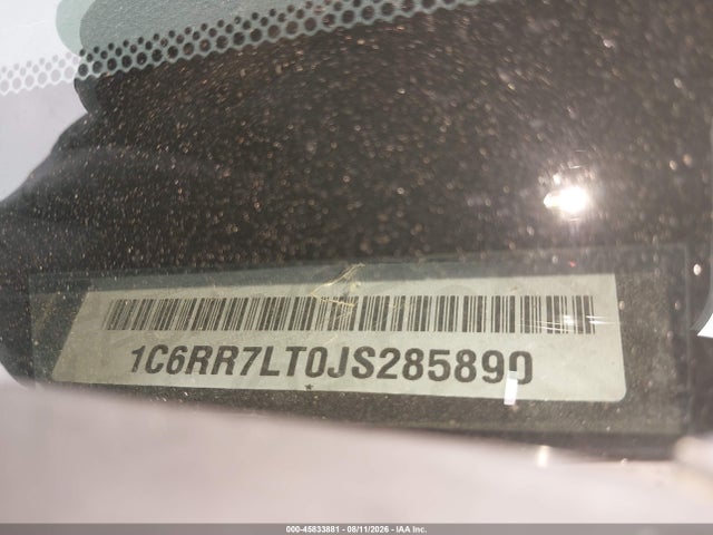 Aukcja sprzedaży 2018 Ram 1500 Slt, vin: 1C6RR7LT0JS285890, numer aukcji: 45833881