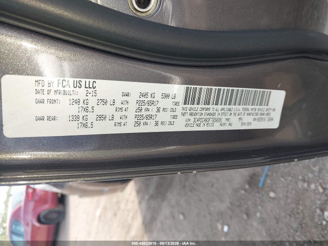 Aukcja sprzedaży 2015 Dodge Journey American Value Pkg, vin: 3C4PDCAB3FT650201, numer aukcji: 45833910